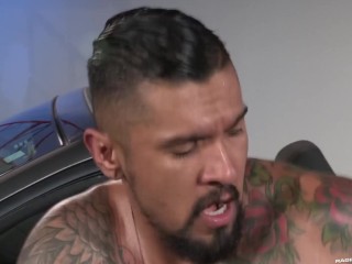 Raging Stallion – Boomer Banks First Ever Bottom scene!