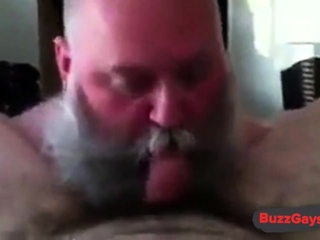 Bearded Dad Sucking Really Good