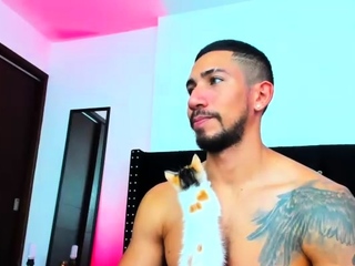 Hardcore cumshot of a gay