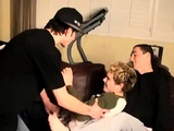 Old guys gang bang virgin gay twink An Orgy Of Boy Spanking!