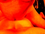 Old man cums in, moaning