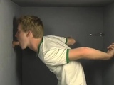 Gay twink doing themselves The glory hole cell is back!