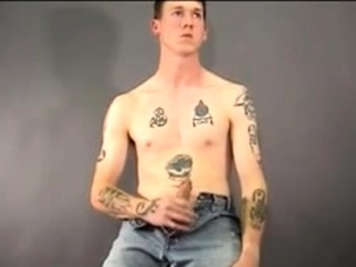 Homo chaps with skinny bodies fuck until massive cumshot
