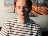 Hot gay twink dick masturbation video