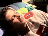 Male spanking gay Kelly Beats The Down Hard
