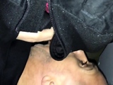 Older Admirer in Adult Bookstore fun! Gloryhole ABS booth