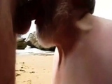 Beach Blowjob