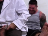 Cum foot gay Clint Gets Naked Tickle Treatment