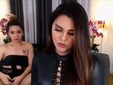 Hot shemale lesbians on webcam
