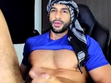 Incredible sexy twink with hard big muscles solo jerking fun
