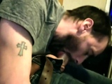 Super Bowl Sucking Twink Boyfriend’s Cock