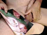 Tribute for Suczka23 – huge load of cum on face and tits