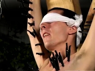 Twink bondage electric and gay verge xxx Skinny Slave