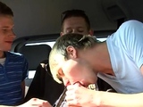Ribald car sex and hawt orgasms