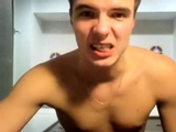 Wonder boy jerks off and cums alot