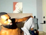 Hot black gay guy brings friends to gay gang bang group fun
