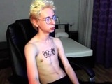 Hot gay twink dick masturbation video