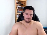 Hot gay boy solo jerking and toying show in front of webcam