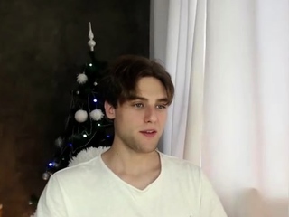 Gay twink solo for this huge cock jacking off