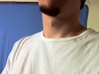 Aroused stroking session by a solo dude with big 10-pounder