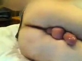 my pussy and cock cumming