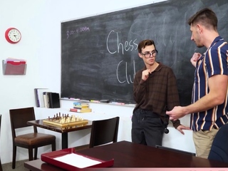 Todays chess club the new geek arrived