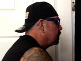 Gloryhole gaydaddy hungry for good dick