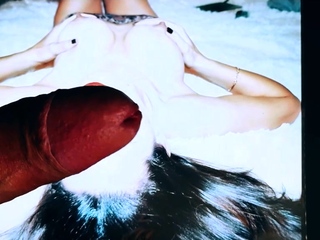 Cum tribute for Anna