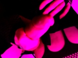 Tranny amateur solo big tits masturbates in high def