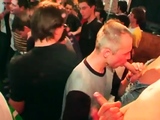 Mad party full of sexy dudes turns into a wild homo orgy