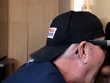 Glory hole and fisting the gay way
