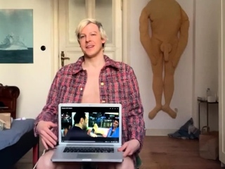 Hot gay twink dick masturbation video