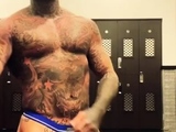 Beefy Muscles Hunk Gay Men Sex