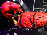 Mistress-Hard Rubber Bondage and Serious Kit Milk
