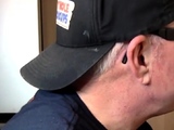 Old IR gloryhole gay fucked after BJ