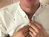 Solo masturbation and gay climax