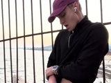 Solo masturbation and gay climax