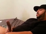 Str8 mexican daddy stroke watching porn