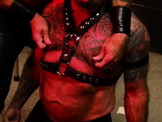 Todd Fellow Rims Muscular Hunk After His Torment Session