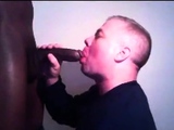 Interracial Blowjob Leads to a Facial for This Amateur Man