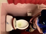Black man pissing on next gay porn Unloading In The Toilet B