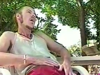 Ripped homo man takes a hard cock in the ass in fetish play