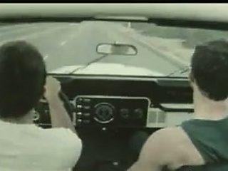 Vintage Blowjob In The Car Outdoors