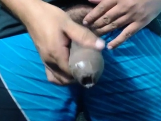 Uncut Latino Dick Stroking Solo