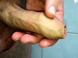 Playing with my small cock on 01.04.2016