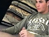 Real vintage str8 1st time gets gay BJ