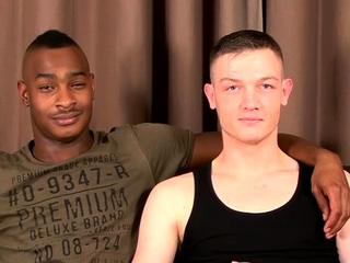 Masturbating his cock on cam makes him achieve big o